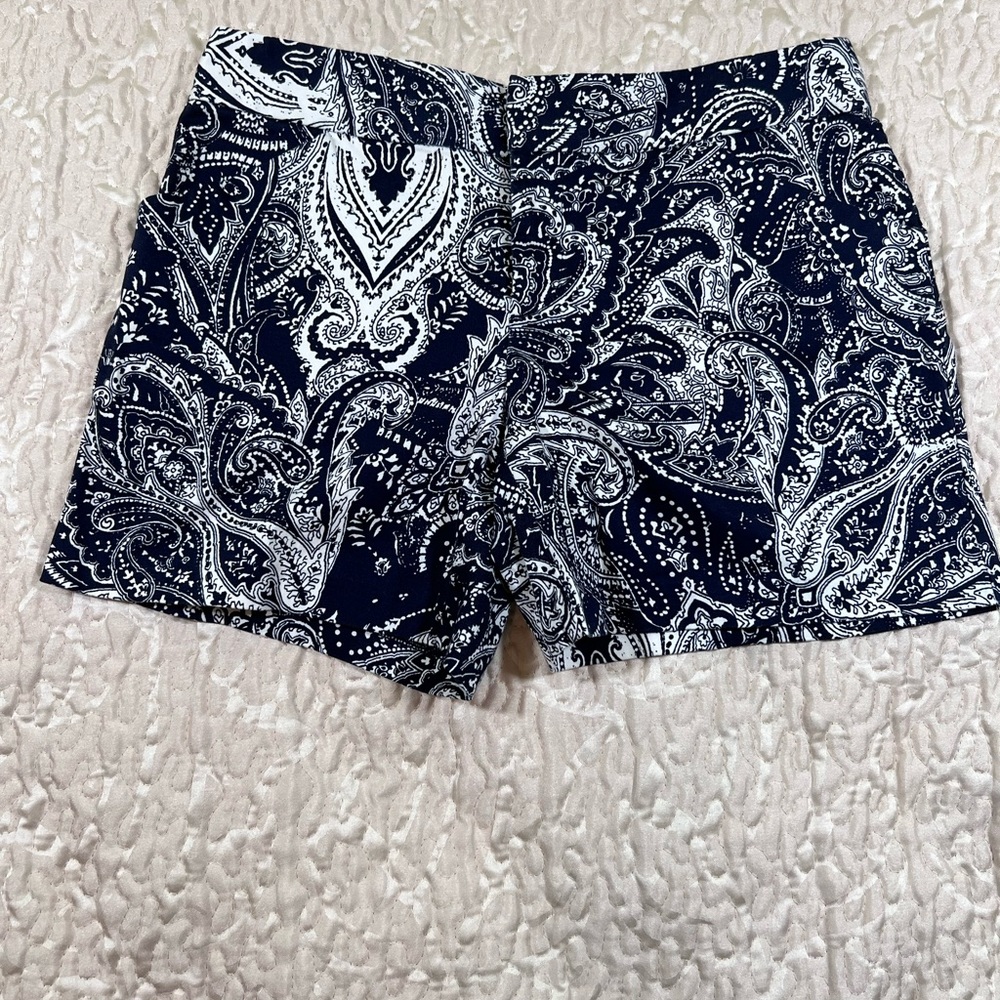 INC Paisley shorts